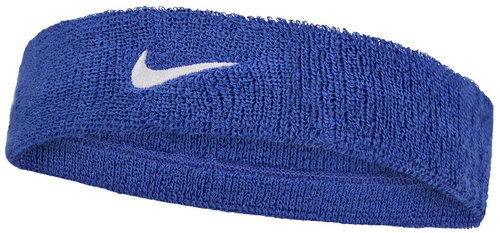 Nike Swoosh headband blue/white - Sports Headband - Main image
