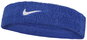 Sports Headband Nike Swoosh headband blue/white - Sportovní čelenka