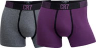 Nike CR7 Basic Trunk 2 Pack, Purple/Grey, size M - Boxer Briefs