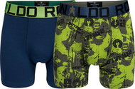 Nike CR7 Trunk 2 Pack, Green/Blue, size 10/12 - Boxer Briefs