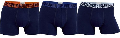 Nike CR7 Basic Trunk 3 Pack Special Edition, Black, Dark Blue, size S - Boxer Briefs - Main image