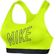 Nike Pro Classic Padded Logo, YELLOW, size XS - Bra
