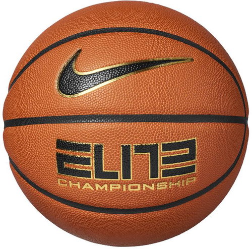 Nike Elite Championship 8P 2.0 Amber/Black/Metallic Gold/Black 07 - Basketball - Main image