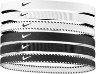 Nike Flex Classic Headbands 6PK bílá/černá/bílá - Sportovní čelenka