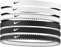 Nike Flex Classic Headbands 6PK bílá/černá/bílá - Sportovní čelenka