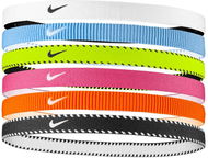Nike Flex Classic Headbands 6PK růžová/bílá - Sportovní čelenka