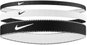 Sports Headband Nike Flex Classic Mixed Width Headbands 3PK black/white/black - Sportovní čelenka