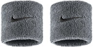 Nike Swoosh Classic Wrist Wraps Grey/Black 2 pcs - Wristband