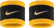 Nike Swoosh Classic Wrist Wraps Black/Purple/Gold 2 pcs - Wristband