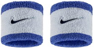 Nike Swoosh Classic Wrist Wraps Light Grey/Blue 2 pcs - Wristband