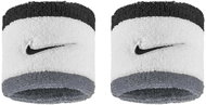 Nike Swoosh Classic Wrist Wraps White/Grey 2 pcs - Wristband