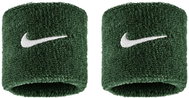 Nike Swoosh Classic Wrist Wraps Dark Green/White 2 pcs - Wristband