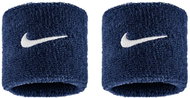 Nike Swoosh Classic Wrist Wraps Dark Blue/White 2 pcs - Wristband