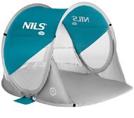 NILS CAMP NC3142 modrozelený samorozkládací plážový stan  - Plážový stan