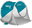NILS CAMP NC3142 teal self folding beach tent