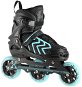 Na19318 Black and turquoise Nils Extreme - Roller Skates