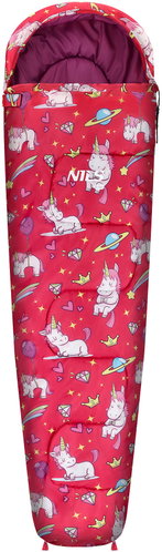 NILS Camp NC3201, children's, unicorns - Sleeping Bag - Main image