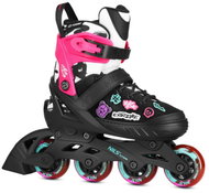 NILS Extreme NA2053A VIBE pink sizing. S (33 - 36) - Roller Skates