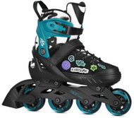 NILS Extreme NA2053A VIBE turquoise sizing. S (33 - 36) - Roller Skates