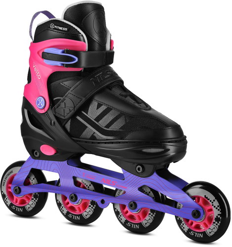 NILS Extreme NA684 Velto pink sizing. M (35 - 38) - Roller Skates - Main image