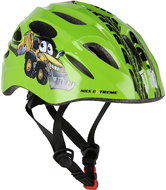 MTW01 GREEN SIZE S (48-52 CM) WITH FLASHER NILS EXTREME - Bike Helmet