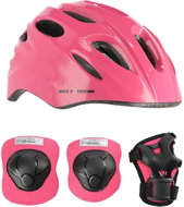 MTW01+H210 PINK WITH PROTECTORS NILS EXTREME - Bike Helmet