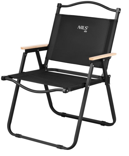 Nils Camp NC4307 Folding camping chair, black - Camping Chair - Main image