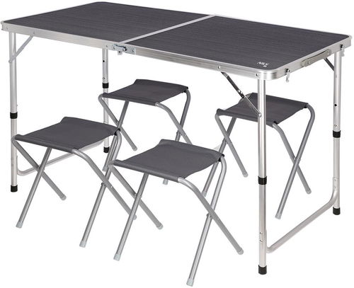NILS CAMP Sada skládacího kempingového stolu a židliček NC1633 - Campingová sada - Hlavní obrázek