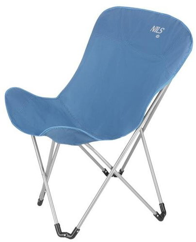 NILS CAMP NC3051 folding chair blue - Camping Armchair - Main image
