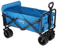 NILS CAMP NC1608 camper trolley blue - Collapsible Cart