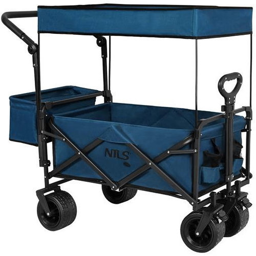 Nils Camp NC2605 camping trolley blue - Collapsible Cart - Main image