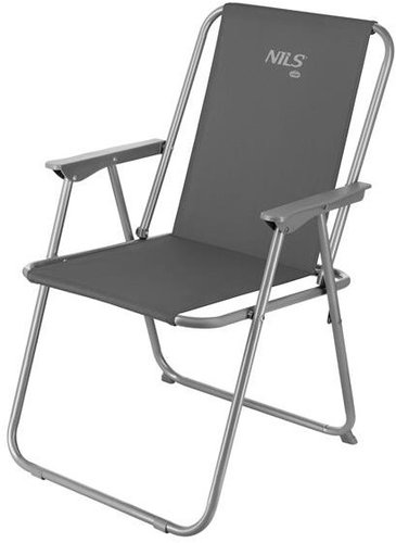 NILS Camp NC3503 grey - Camping Armchair - Main image