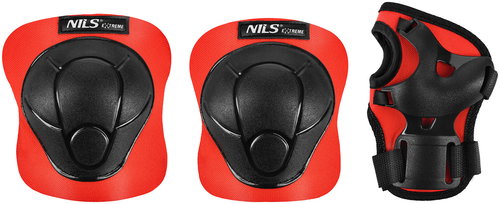 NILS Extreme Protector Set H210 red size. XS - Protector Set - Main image