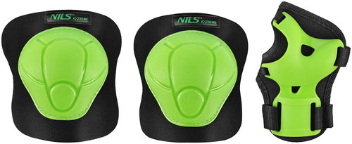 NILS Extreme Protective pads set H210 green sized. L - Protector Set - Main image
