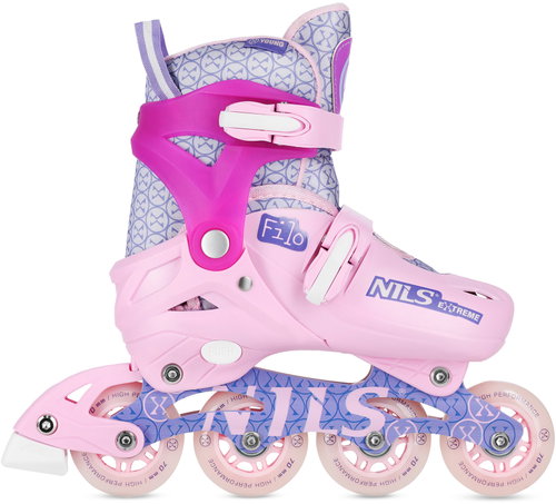 NILS Extreme Roller Skates NA13102 pink S (30 - 33 EU) - Roller Skates - Main image
