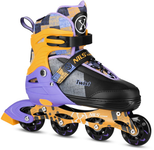 NILS Extreme Roller Skates NA13810 Yellow (31 - 34 EU) - Roller Skates - Main image