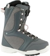 Nitro Flora TLS, Charcoal-White-Rose, size 38.67 EU/250mm - Snowboard Boots