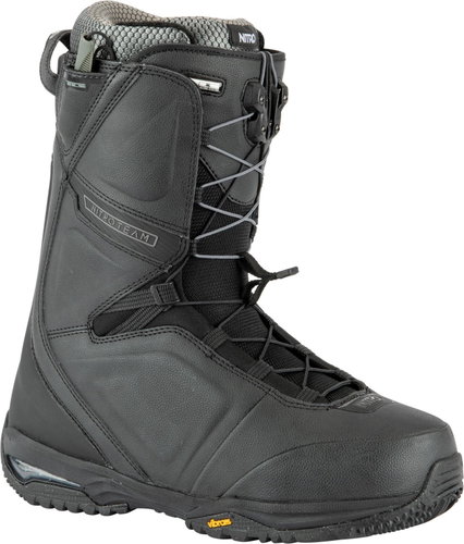 Nitro Team TLS, Black, size 45.33 EU/300mm - Snowboard Boots - Main image