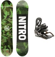 Nitro Ripper Kids veľkosť 86 cm + Nitro Charger Micro Black veľkosť XS - Snowboard komplet