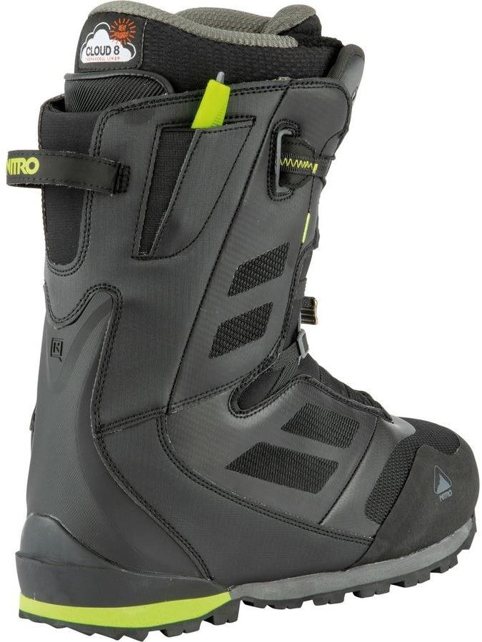 Nitro Incline TLS Black-Lime veľ. 40 EU/260 mm - Topánky na