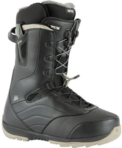 Nitro Crown TLS Black size 42 2/3 EU / (280mm) - Snowboard Boots - Main image