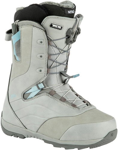 Nitro Crown TLS Grey-Blue size 41 1/3 EU / (270mm) - Snowboard Boots - Main image