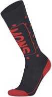 Mons Tech Cushion Sock 9 Iron/Poppy veľkosť 35 – 37 EU - Ponožky