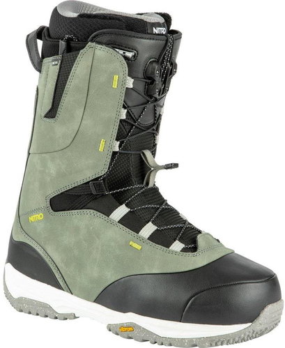 Nitro Venture Pro TLS G. Grey-Blk-N. Grn size 42 2/3 EU/(280mm) - Snowboard Boots - Main image