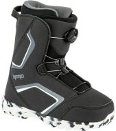 Nitro Droid BOA Black-White-Charcoal, méret 33 1/3 EU / 210 mm - Snowboard cipő