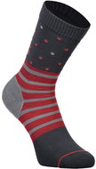 All Rounder Crew Sock Poppy / Charcoal size 41-43 EU - Socks
