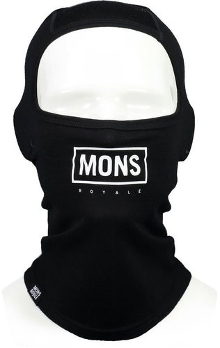 Mons Royale B3 Balaclava Black size L / XL - Mask - Main image