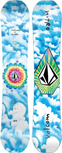 Nitro Ripper Youth X Volcom 137 cm - Snowboard - Main image