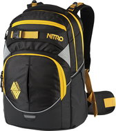 Nitro Superhero Golden Black - School Backpack
