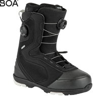Nitro Club Boa black-white 28 - Boty na snowboard